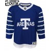 Kinder Eishockey Toronto Maple Leafs Toronto Arenas Trikot Blau Vintage Authentic